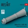 RESKIT RSU48-0268 Sabre (F.4, F-86,F-40) exhaust nozzle for Airfix kit (3D Printed) 1/48